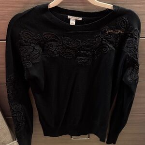 Halogen Black Knit Sweater